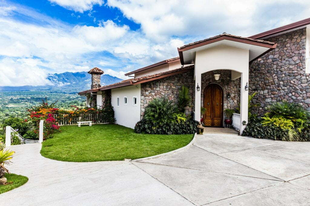 a house with a driveway