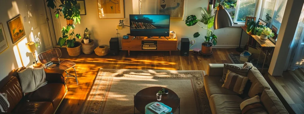 a clutter-free smart home setup with devices connected to the correct network frequency and synchronized time for optimal performance.